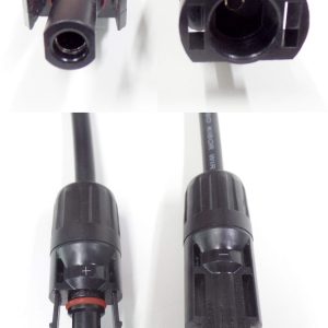 Conectores MC4 macho/hembra (par)